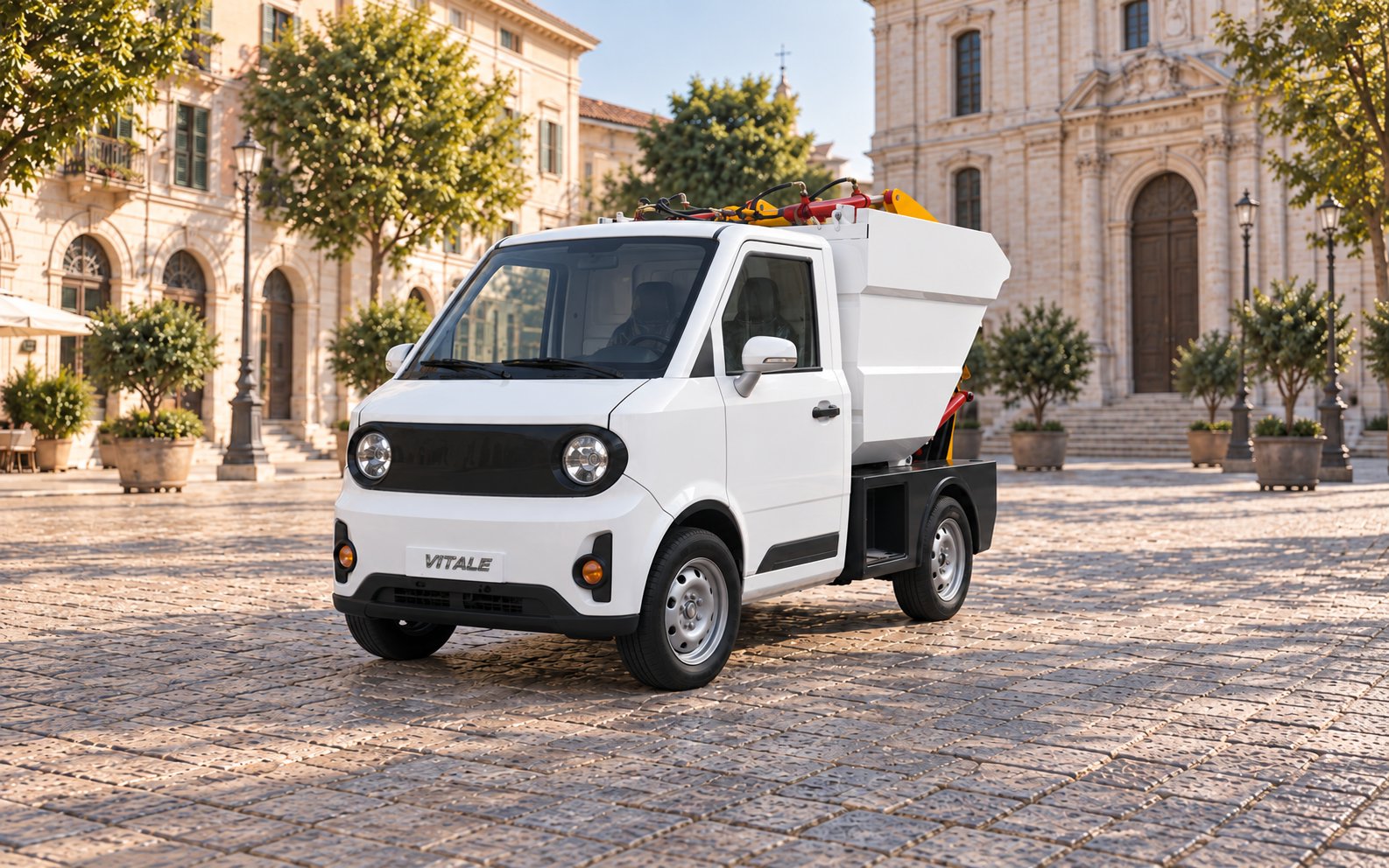 Green - Furgone elettrico per raccolta rifiuti