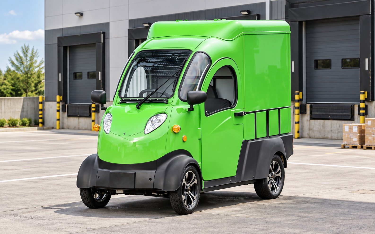 Veicolo Commerciale E-Truck - Furgone Elettrico - Veicolo elettrico Vitale