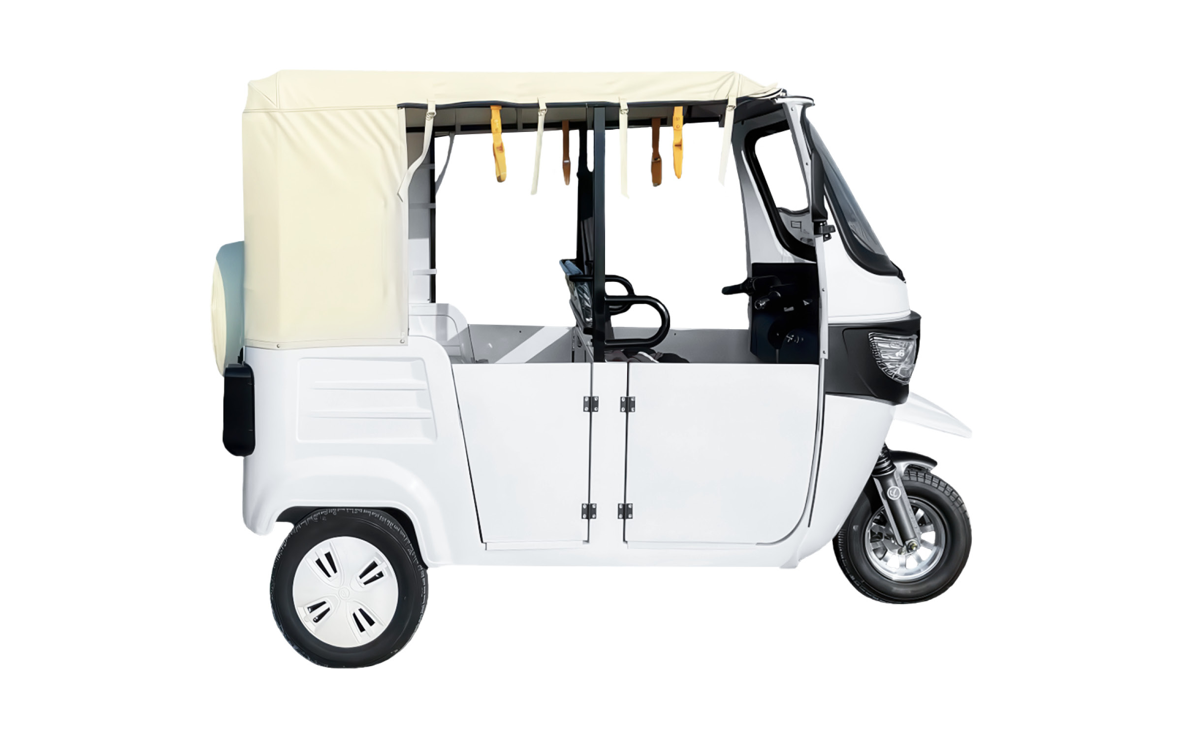 Italy Mini - Tre Ruote Elettrico Per Trasporto Passeggeri - Vista 3