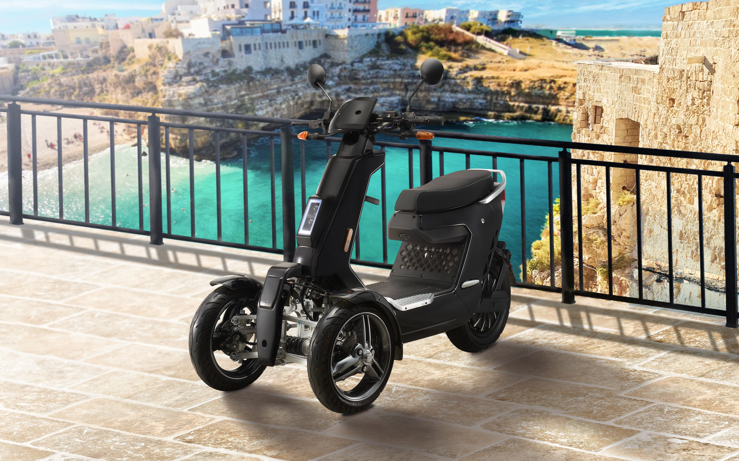 Vitale V28 - Scooter Elettrico a Tre Ruote